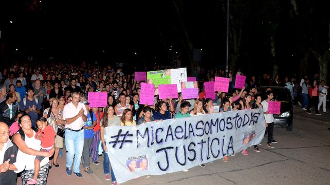 Este martes velan e inhuman los restos de Micaela en Concepción del Uruguay