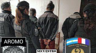 Aprehendidos tras la persecución en Colastiné.