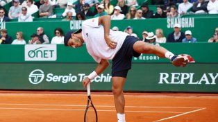 Rápida despedida para Cerúndolo en el Masters 1000 de Montecarlo