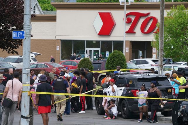 El ataque en Buffalo del 14 de mayo dejó 10 muertos. Es uno de los últimos episodios masivos.&nbsp;