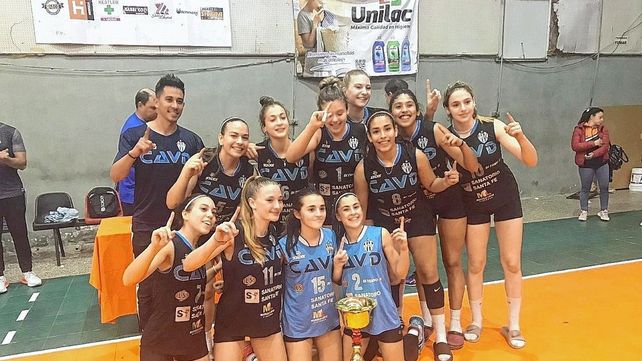 Villa Dora de Santa Fe resultó el campeón de la copa de Oro en la rama femenina.
