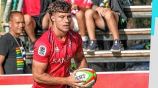 Franco Rossetto apoyó dos tries para Dogos XV.