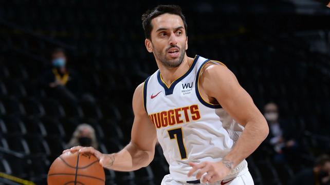 Poco vuelo de Campazzo en la derrota de Denver ante Los Angeles Clippers