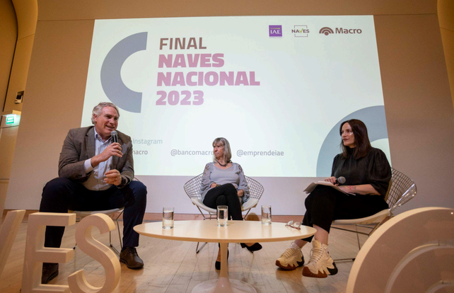 El Banco Macro entregó premios a emprendedores.