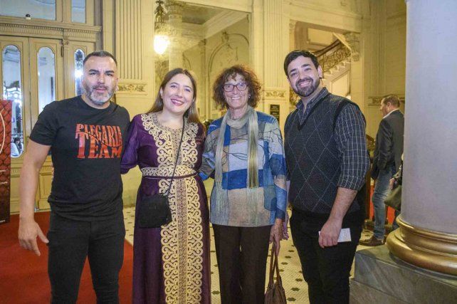 José María Moreno, Celeste Avendaño, Zulma Paolini y Guillermo Herdt