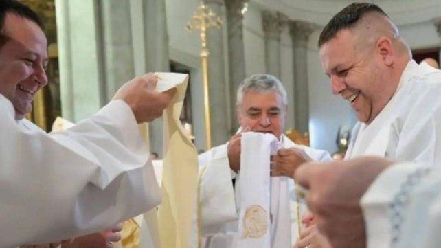 El diácono Javier Krenz fue ordenado sacerdote.