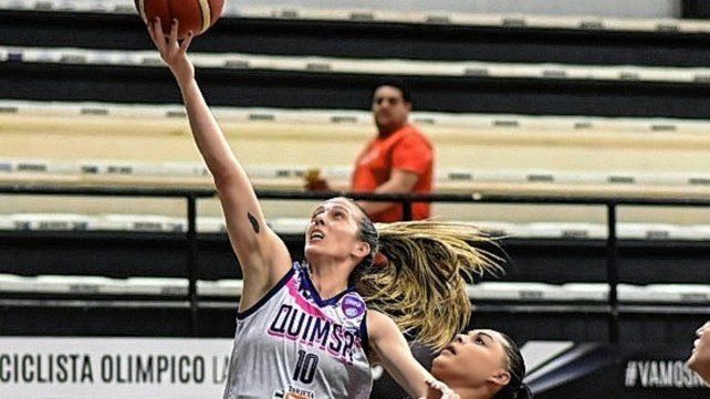 Johanna Puchetti volvió a Quimsa después de su paso por Santa Rosa.