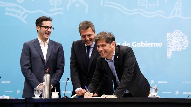 Precios Justos. El Secretario de Comercio junto a Massa y kicillof