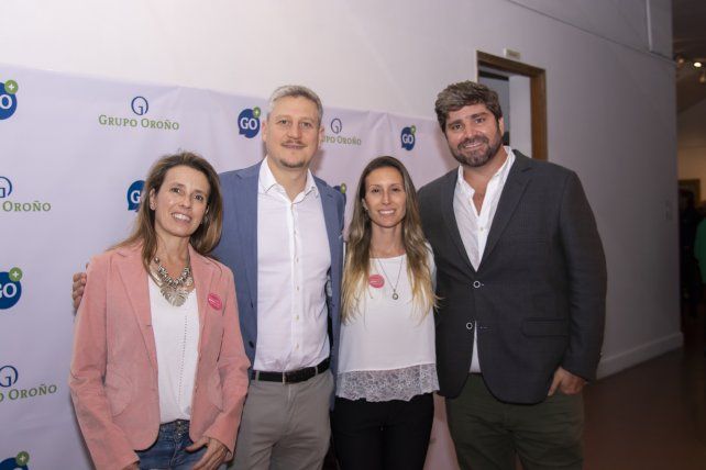 Romina Triglia, Rodrigo Rossignol, Lucía Vera Barros y Carlos Cesanelli