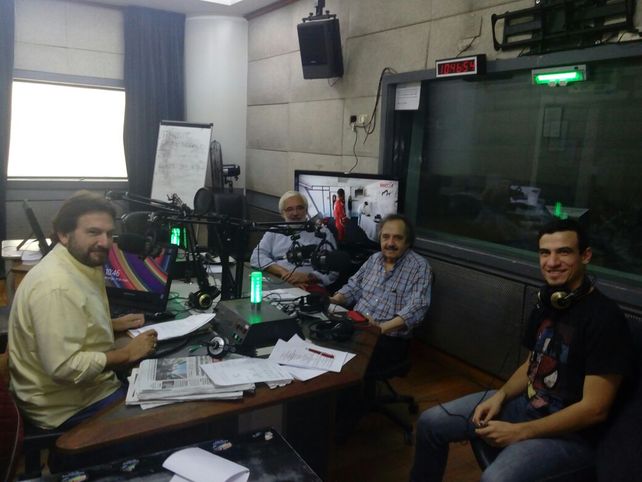 El domingo pasado Lotuf entrevistó a Ricardo Alfonsín en el programa Dicen que dicen.