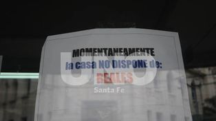 Hay pocos reales en la ciudad y se fraccionan para la venta