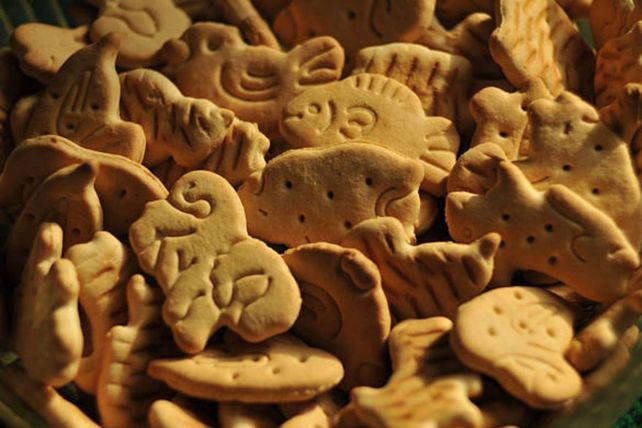 Las galletitas con formas de animales