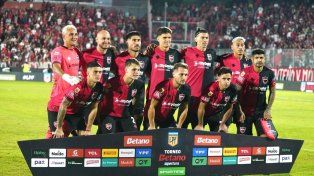Los once titulares de Newells ante Huracán.