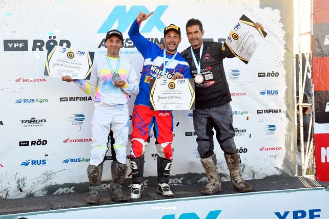 El rosarino Villacreces se proclamó campeón en la categoría MX3 B.&nbsp;