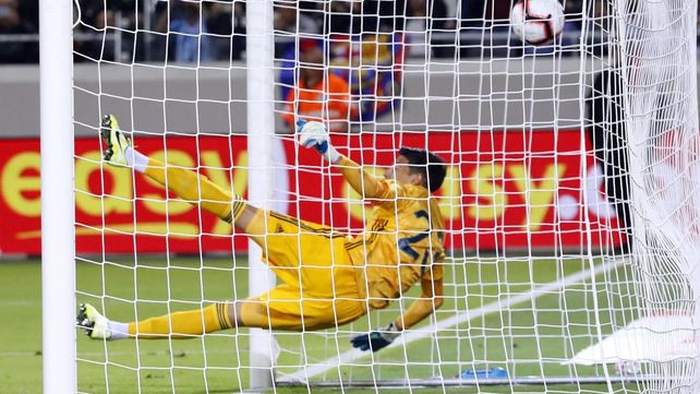 ¿Andrada se comió el segundo gol?