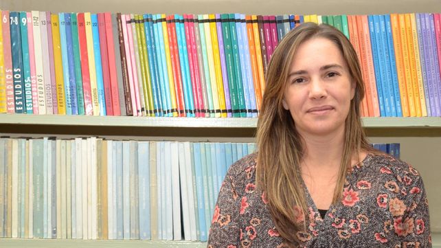 La profesora Paloma Moreno