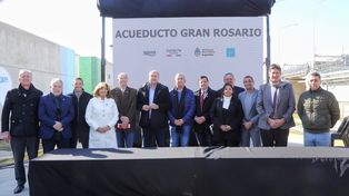 Perotti y el Acueducto Gran Rosario: El agua potable es un derecho humano