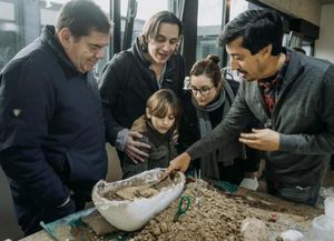 Un niño marplatense fue distinguido como Protector del Patrimonio Paleontológico