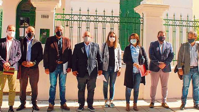 Control. La comisi&oacute;n de seguimiento de Vicent&iacute;n se reuni&oacute; en mayo con el juez del concurso en Reconquista.