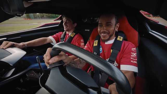 Los pilotos de Ferrari se mostraron sorprendidos por la velocidad del F80.