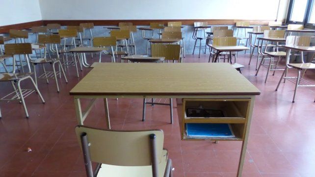 Aulas universitarias vacías&nbsp;