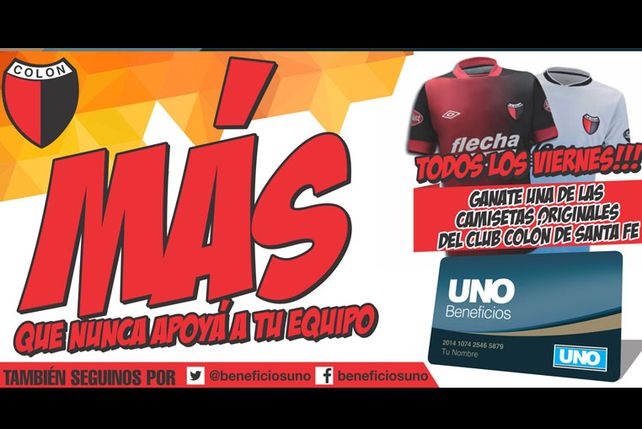 Todos los viernes ganate una camiseta original de Colón