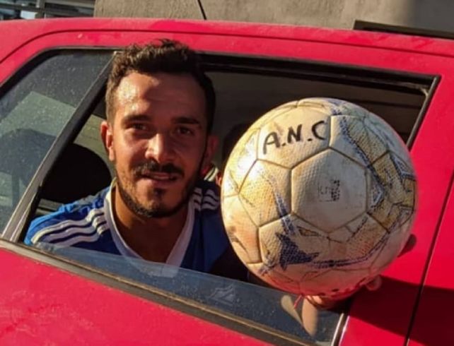 Walter Torres es el goleador de Sportivo Urquiza y viene de marcar tres goles en la 11° de la LPF.