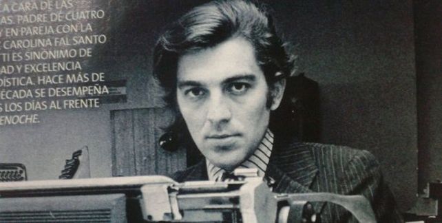 Irreconocible: la foto retro de Santo Biasatti en 1973