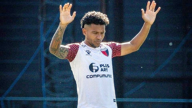 Wilson Morelo comenzó a trabajar a la par de sus compañeros y ya está en condiciones de ser tenido en cuenta por Domínguez.