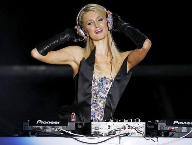 Paris Hilton en Ibiza.