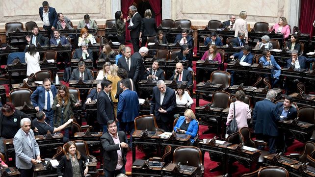 Los legisladores de Juntos por el Cambio protagonizaron una convulsionada sesión el jueves pasado.