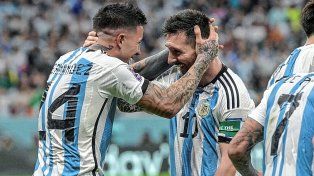 Enzo Fernández: Jugamos el Mundial para Messi.