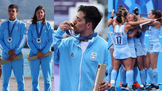 Argentina cosechó tres medallas en los Juegos Olímpicos de París 2024