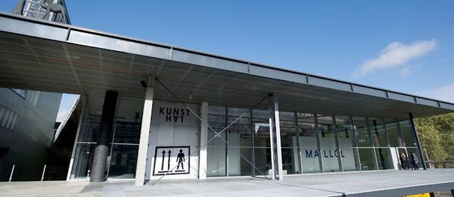 El ingreso del museo Kunsthal. El robo fue perpetrado en la madrugada de ayer.