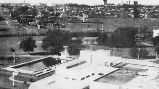 Vista aérea del club, cuando estaba en funcionamiento y sus instalaciones&nbsp;