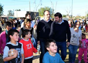 Nuevos juegos en la Plaza de la Primera Infancia de Coronel Dorrego