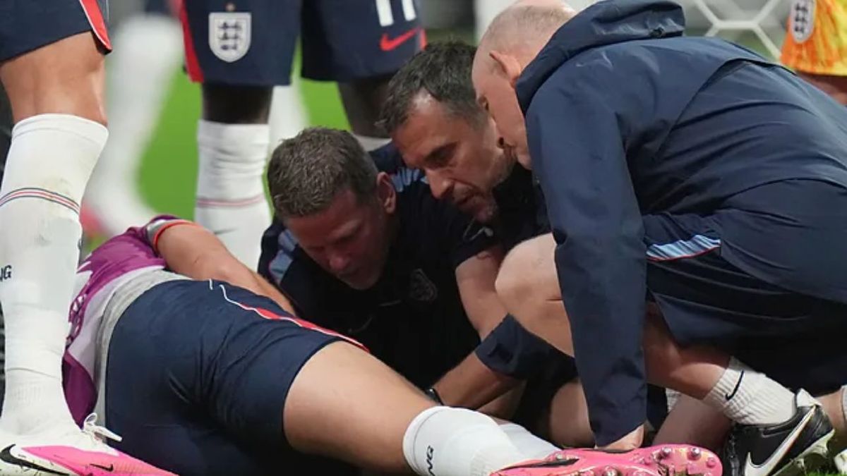 Un jugador de Inglaterra sufrió una insólita lesión que lo deja afuera del Mundial