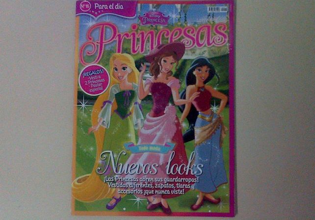 Este martes pedí opcional la revista Disney Princesas