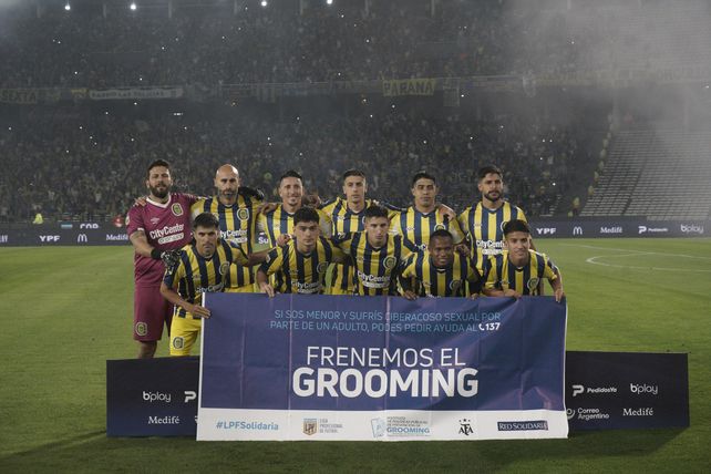 El equipo de Central ante River, por la semifinal de la Copa de la Liga 2023. Los mismos que ante Racing.