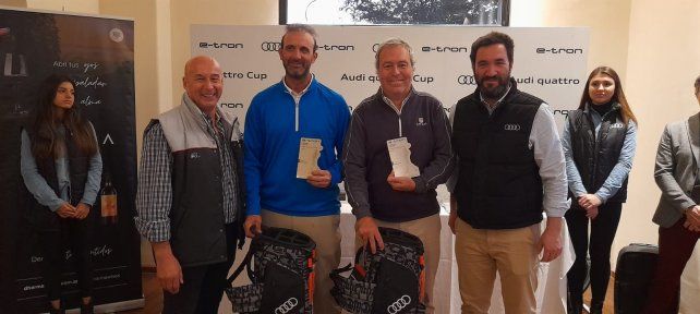 Dante Casas, Guillermo Diab, Fernando Sexer y Emanuel Ameigeiras