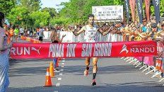 Federico Bruno ganó los 10K de San Isidro e hizo historia.