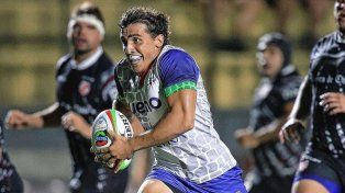 El santafesino Juan Cruz Strada fue el autor de un try para Yacaré XV.