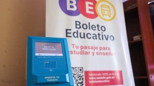 El Boleto Educativo retoma su funcionamiento luego del receso invernal