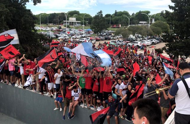 Así mostró la Conmebol cómo se vive en Santa Fe la final de la Sudamericana