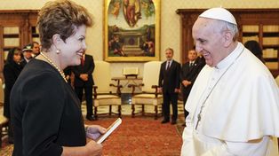 Si el Papa es argentino, Dios es brasileño, dijo Dilma tras la reunión con Francisco
