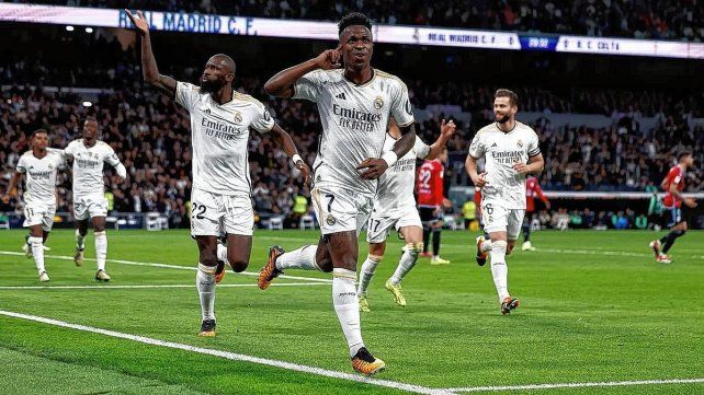 Real Madrid goleó a Celta y sigue imparable en España