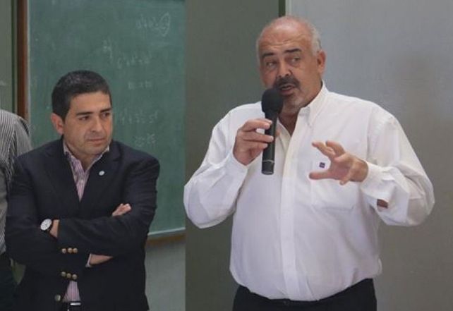 El intendente Walther Marcolini junto a&nbsp; Julio Fonzalida