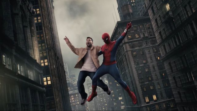 Messi vuelva por Nueva York junto a Spider-Man en un nuevo spot publicitario de la próxima película de la saga