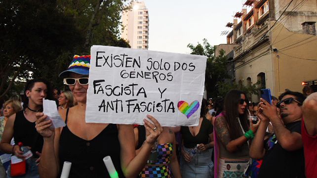 La Marcha Federal del Orgullo antifascista y antirracista replicó en varias ciudades de Entre Ríos. Postales de Concordia.&nbsp;