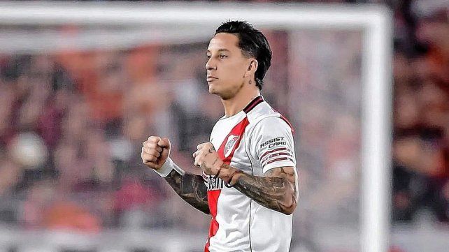 Buenas noticias para River: Driussi está recuperado y será titular.